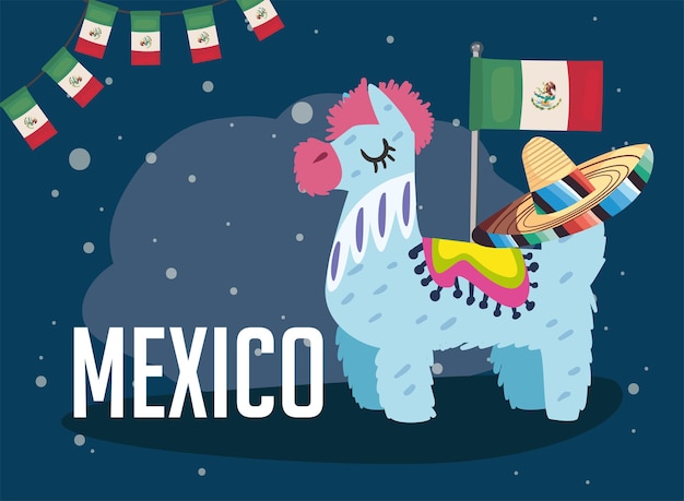 Mexico celebration poster