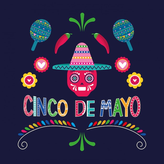 Mexico cinco de mayo card