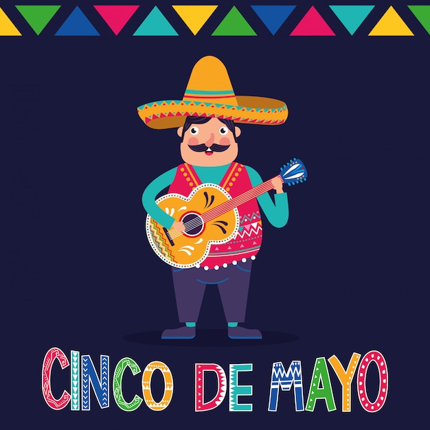 Mexico cinco de mayo card