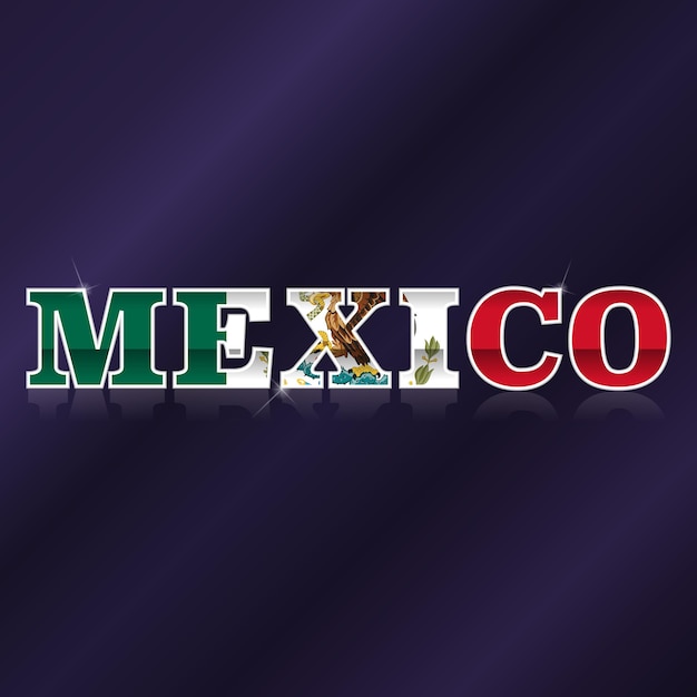 Mexico flag symbol