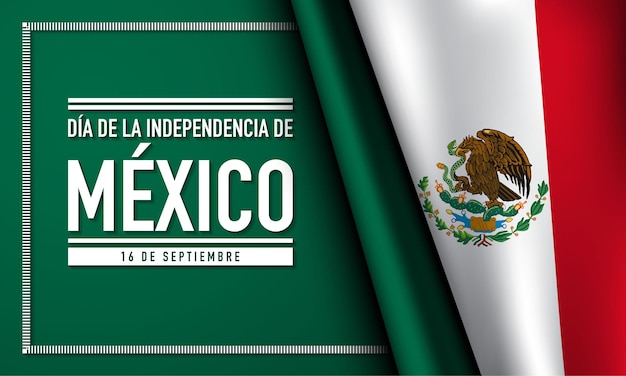 Vector mexico independence day background design