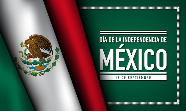 Vector mexico independence day background design