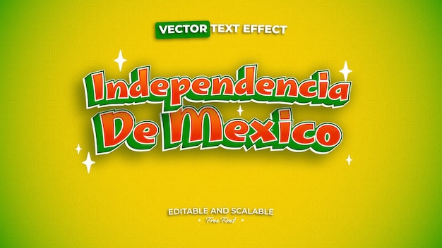 Mexico Text effect