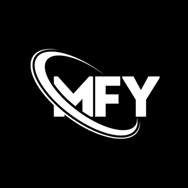 Vector mfy logo mfy letter mfy letter logo design initials mfy logo linked with circle and uppercase monogram logo mfy typography for technology business and real estate brand