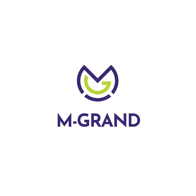 MG GM Letter Logo Design