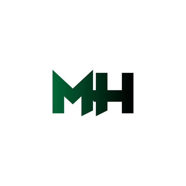 дизайн логотипа mh