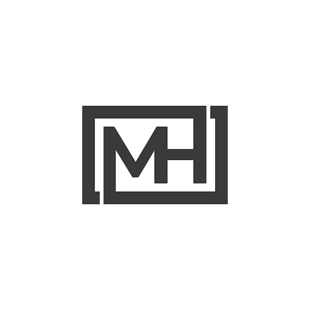 Дизайн логотипа MH
