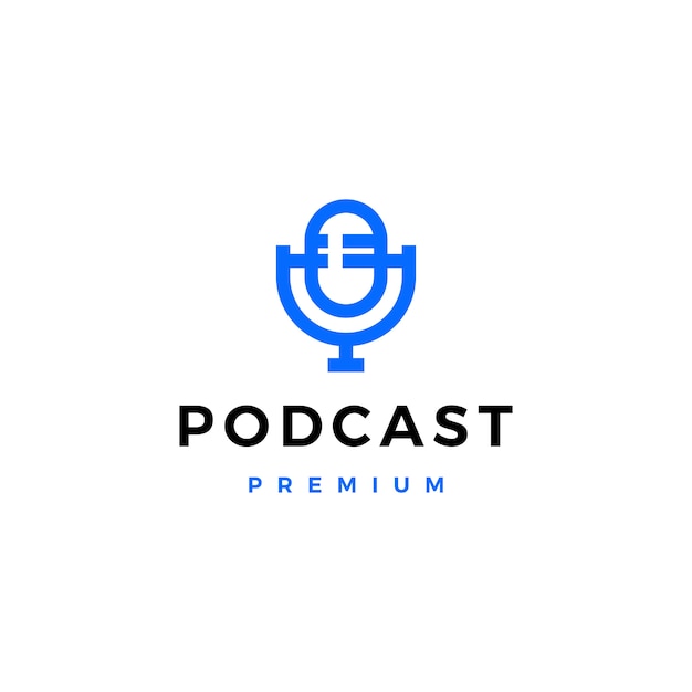 Mic podcast logo  icon