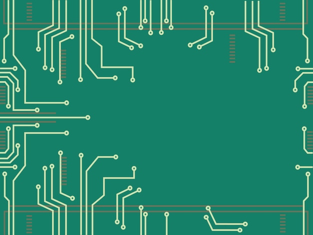 Microchip-lijntechnologie en ruimte