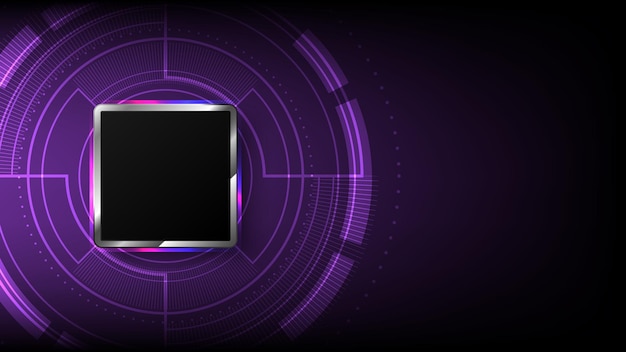 Microchip met technologische achtergrond Computer hardware innovatie bedrijf Abstracte hersenconcept