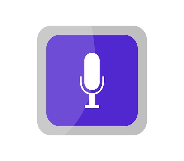 Microphone button