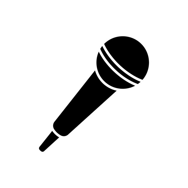 Microphone icon vector