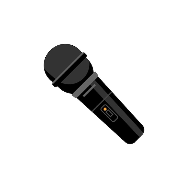 Microphone for singing mike vector