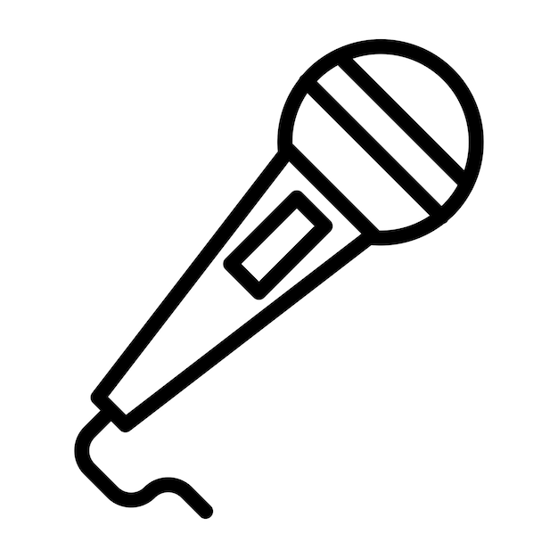 microphone vector icon