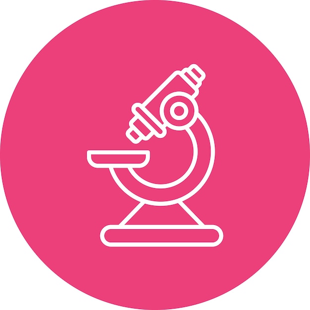Microscoop icoon vector afbeelding Kan worden gebruikt voor Bioengineering