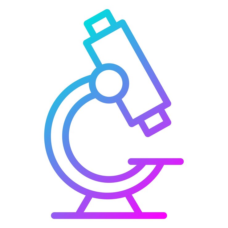 Vector microscope vector icon can be used for back to school iconset