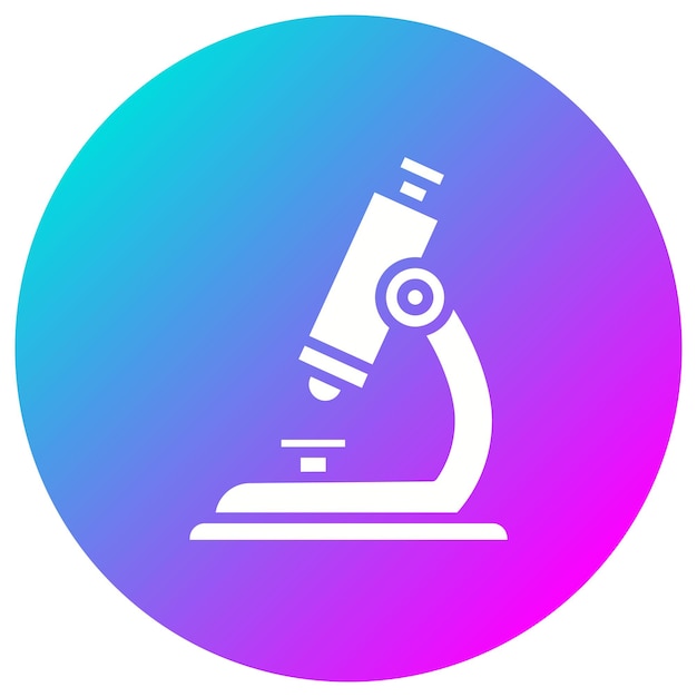 Microscope vector icon Can be used for Education iconset