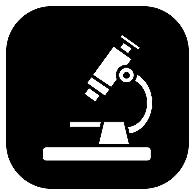 Microscope Vector Illustration