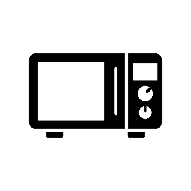 Microwave Icon Vector Design Illustration