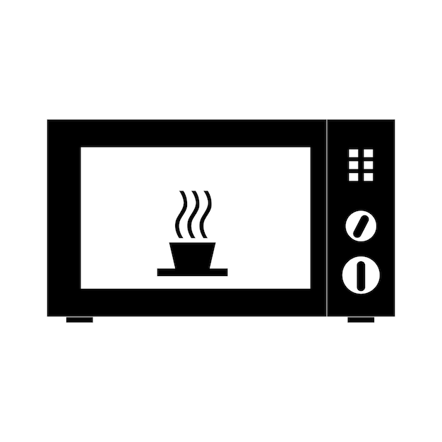 Microwave oven icon