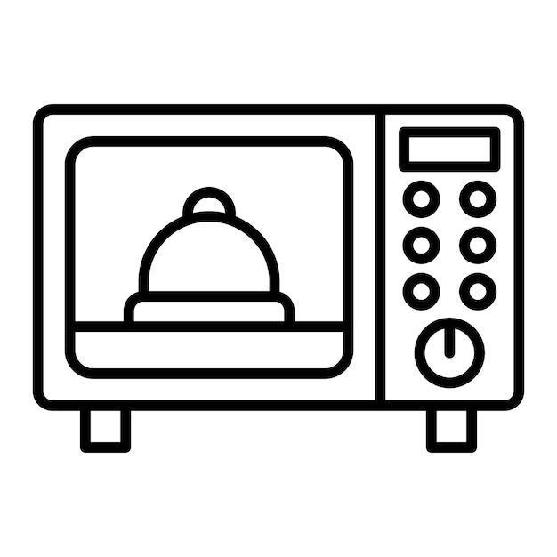 Microwave Oven Icon