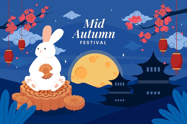 mid autumn festival background