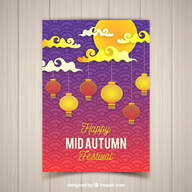 Mid-autumn festival design