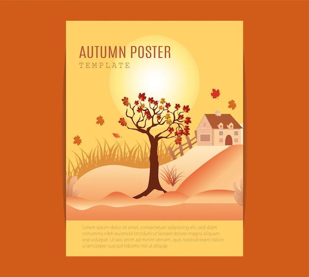 Vector mid-autumn festival poster template