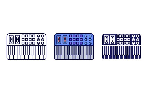 Midi ベクトル アイコン