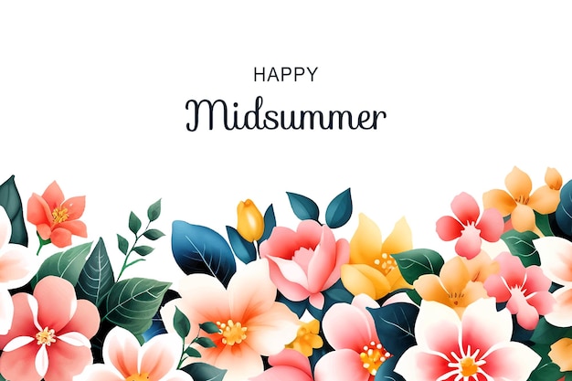 Midsummer background