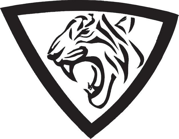 A Mighty and Majestic Beast A Tiger Vector Logo for Your Products