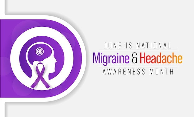 Migraine and headache awareness month is observed every year in June