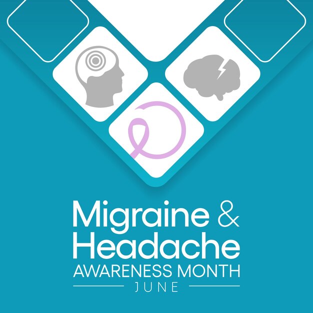 Migraine and headache awareness month is observed every year in June