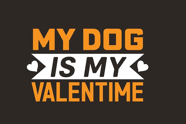 Mijn hond is mijn valentijn