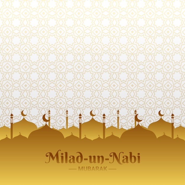 Milad-un-nabi mubarak festival background