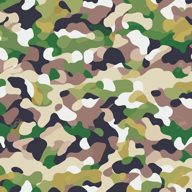militair camouflage naadloos patroon
