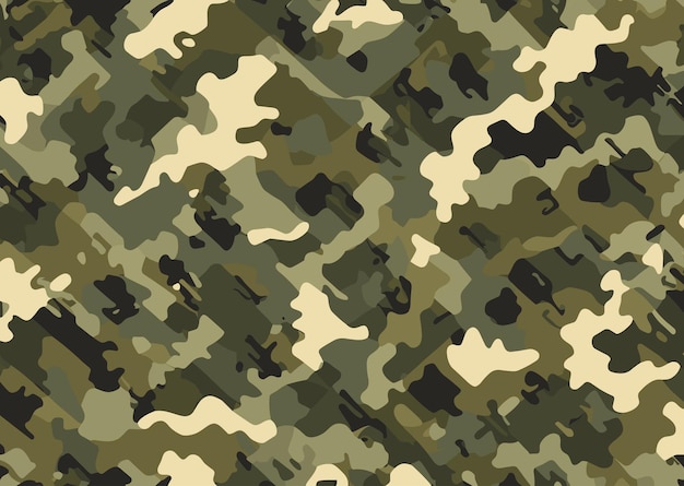 militair camouflage naadloos patroon