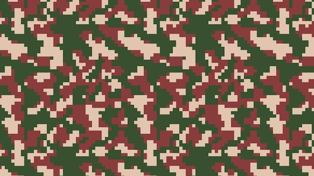 Militaire en leger pixel camouflage patroon achtergrond