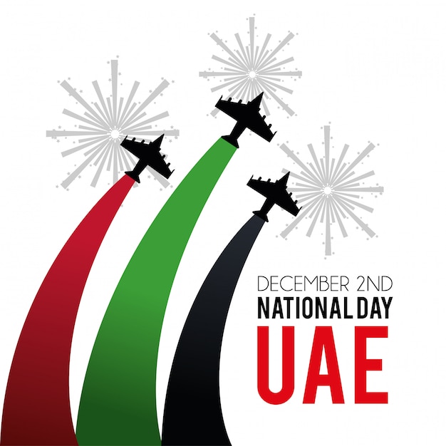 Military airplanes with firewords to national day