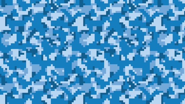 軍と軍のピクセル迷彩パターンの背景