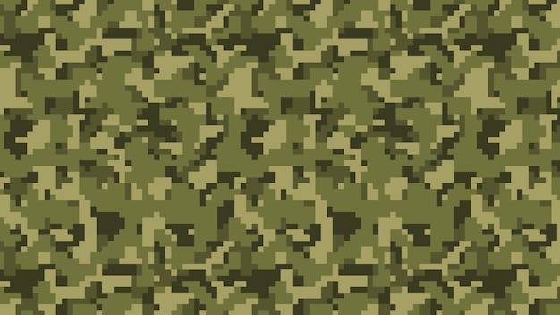 Sfondo del motivo mimetico pixel militare ed esercito