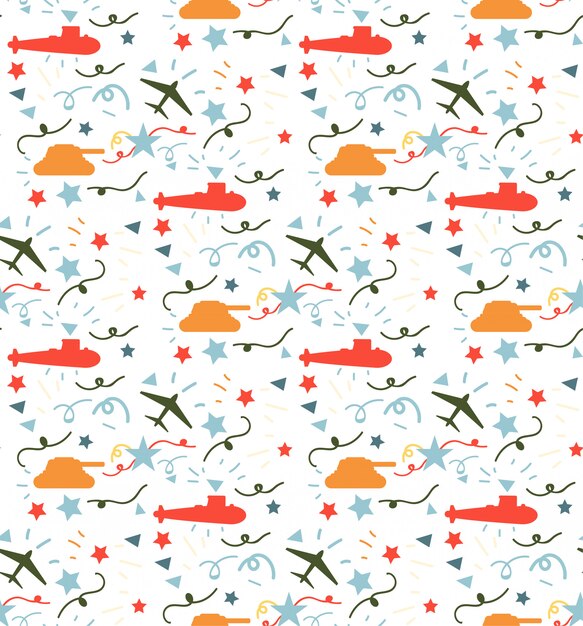 Military seamless pattern