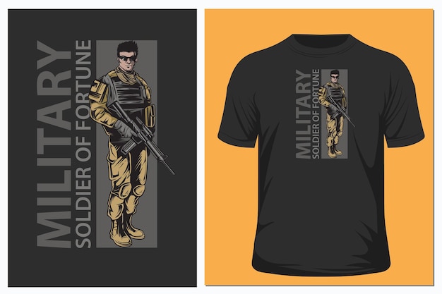 Military Soldiers Of Fortune for t shirt