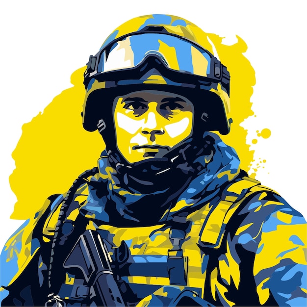 Vettore militare ucraina