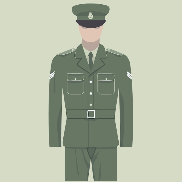 military veteran wearing uniform