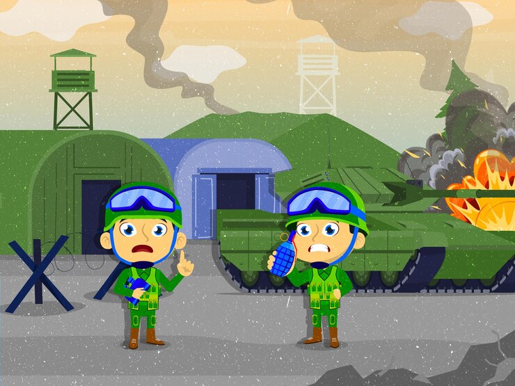 Vector 軍事戰爭 5
