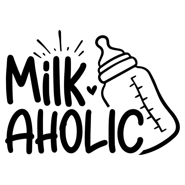 Вектор молочный ахолический svg