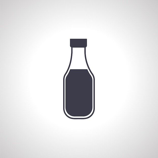 Icona della bottiglia per il latte icona della bottiglia per il latte