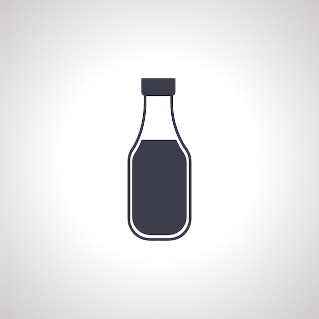 Milk bottle icon milk bottle icon