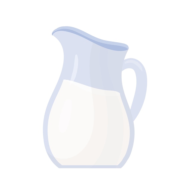 Milk dairy product organic farm food production healthy fresh milk drink in glass jug